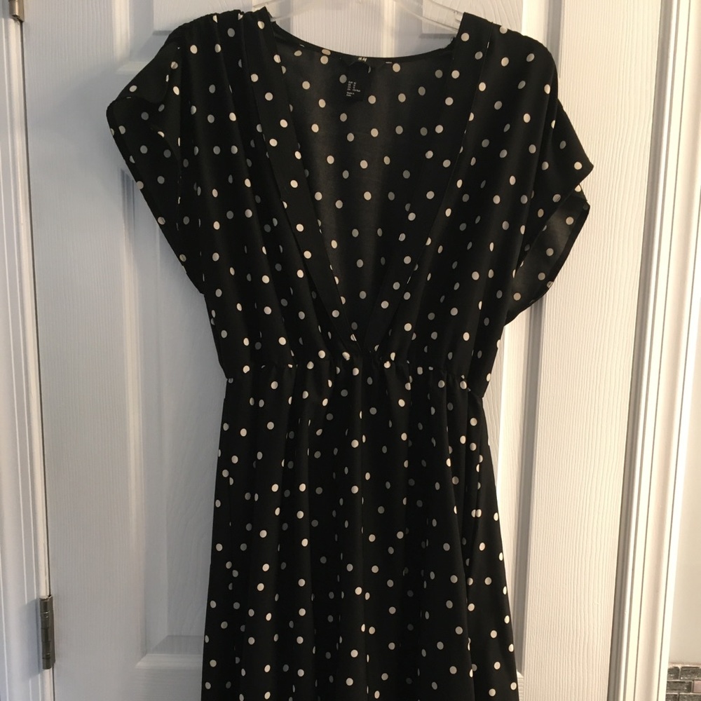 Polka dot dress from H&M